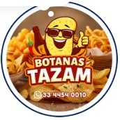 Logotipo de Botanas Tazam