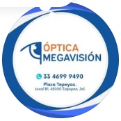 Logotipo de Óptica Megavisión Plaza Tepeyac