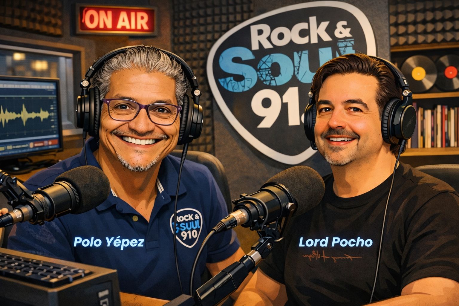 Los Marketeros en Rock & Soul  fm